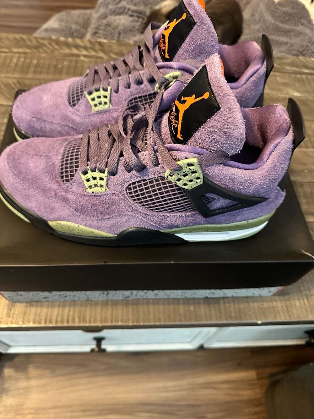 WMNS Air Jordan 4 Retro 'Canyon Purple' AQ9129-500